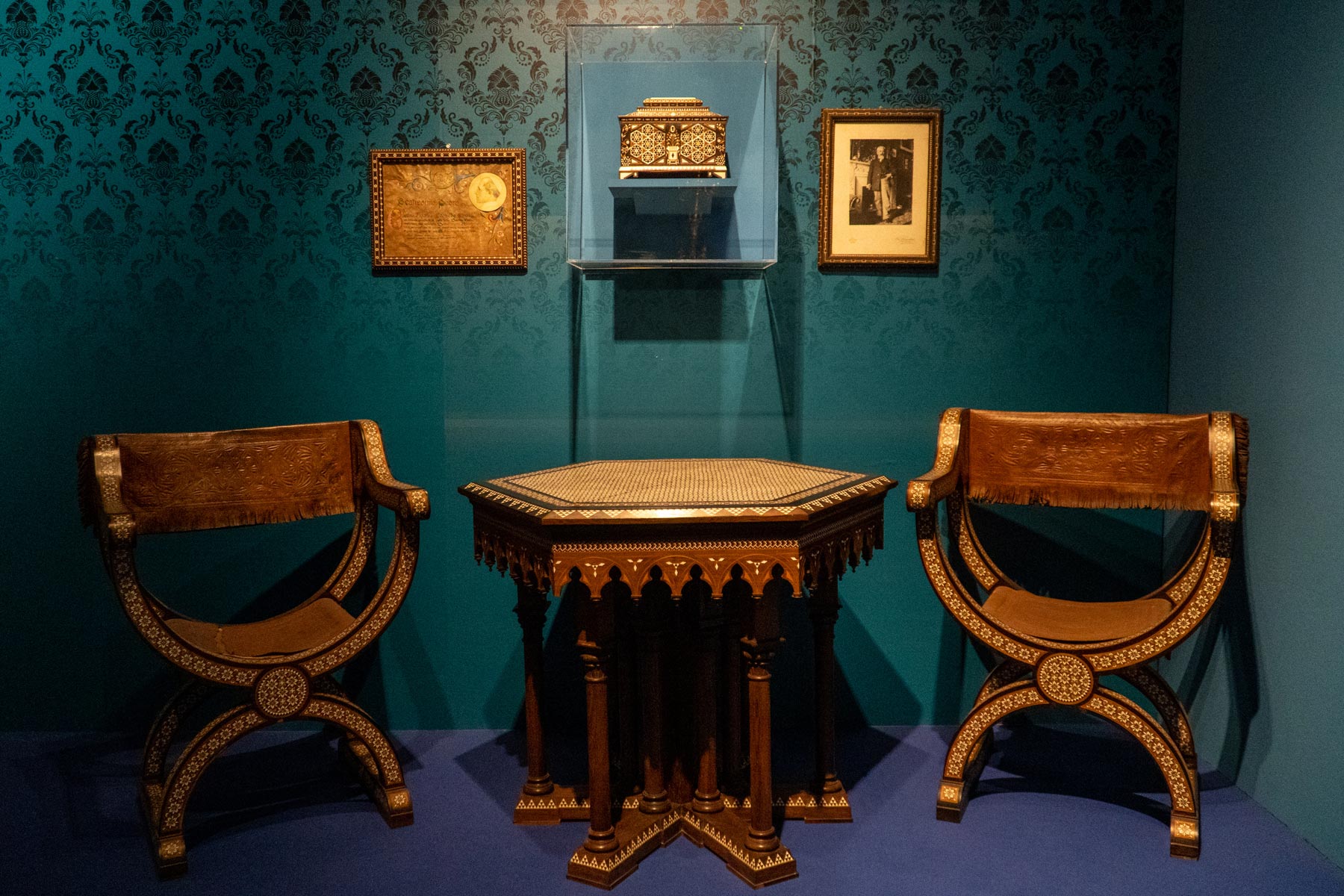 Una sala della mostra
