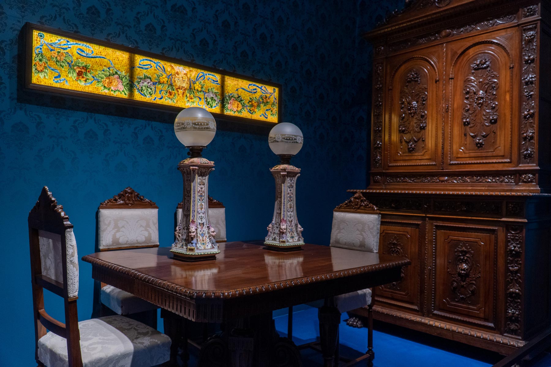 Una sala della mostra
