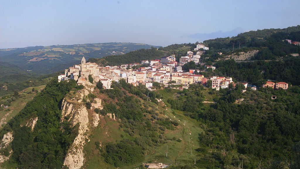 Veduta di Castellino del Biferno