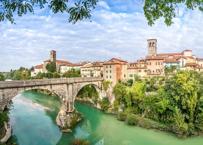 Veduta di Cividale del Friuli