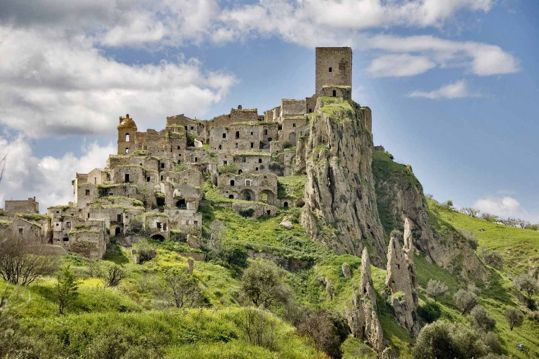 Veduta di Craco