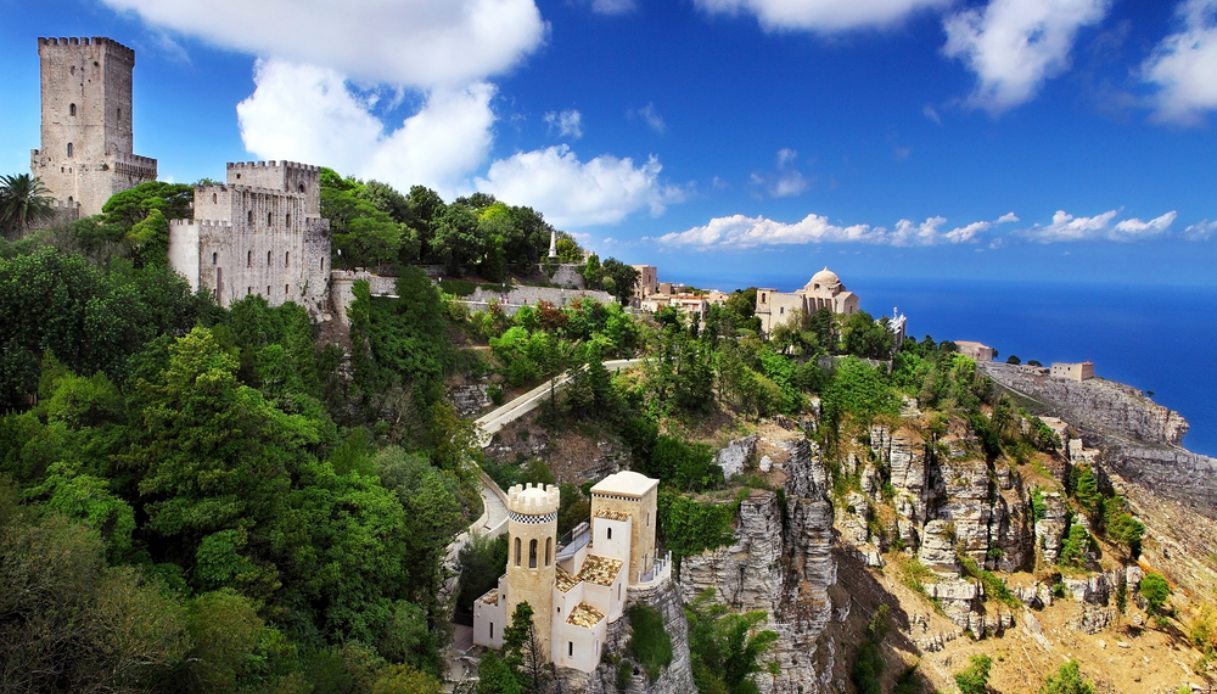 Veduta di Erice