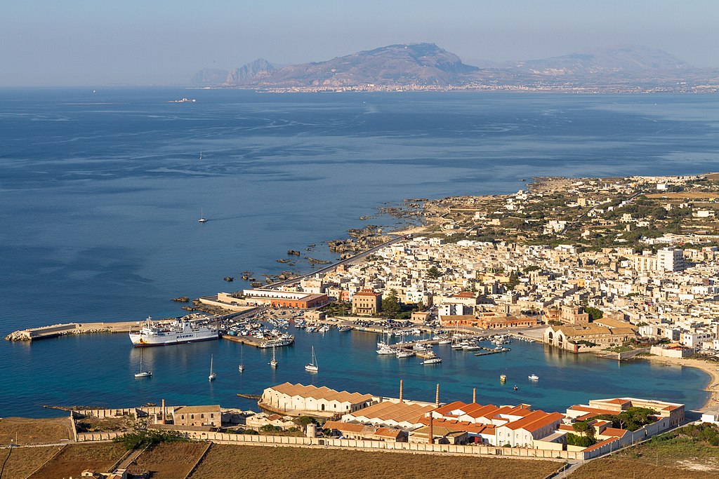 Veduta di Favignana