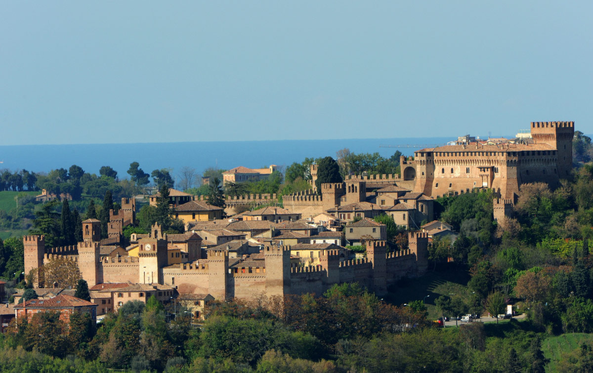 Veduta di Gradara