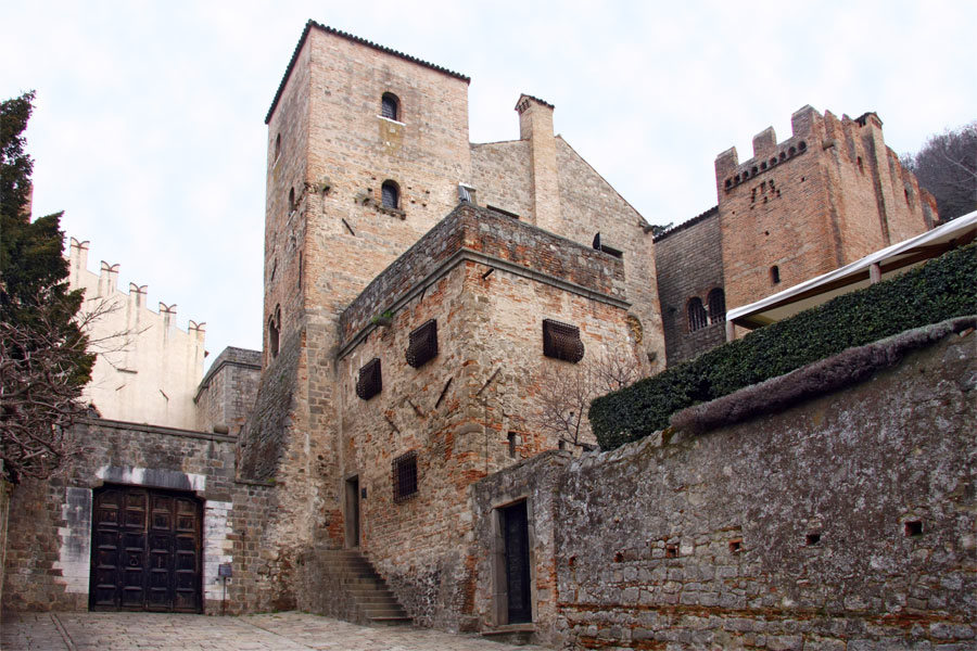 Das Schloss von Monselice. Ph. Kredit Alessandro Vecchi