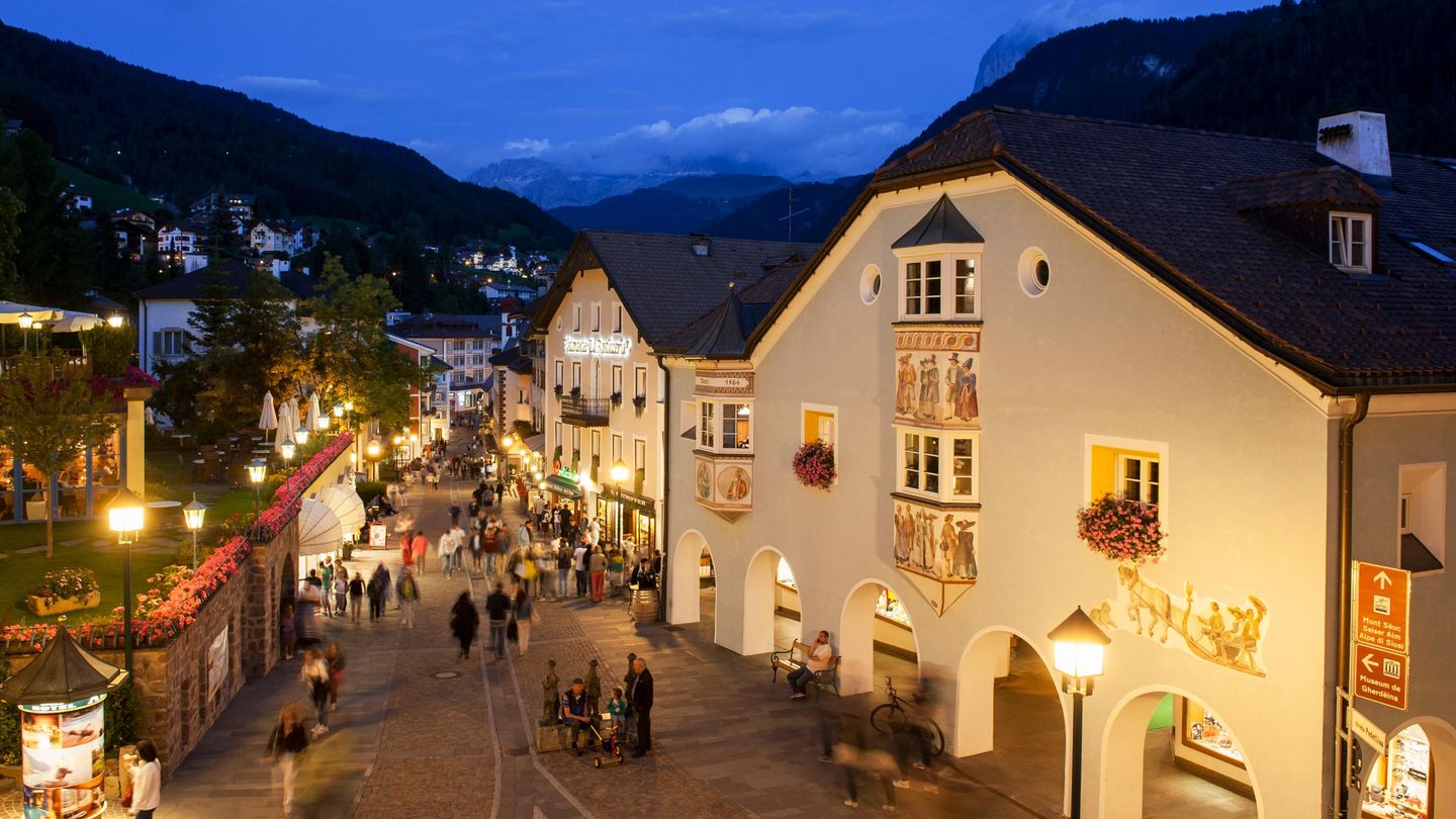 Il centro di Ortisei