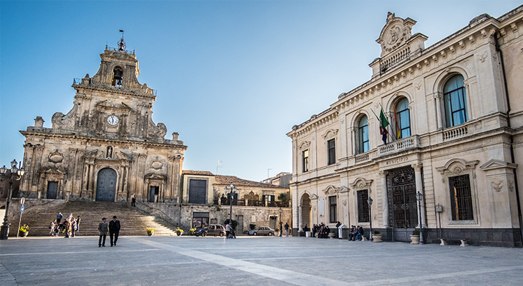 Palazzolo Acreide, Piazza del Popolo