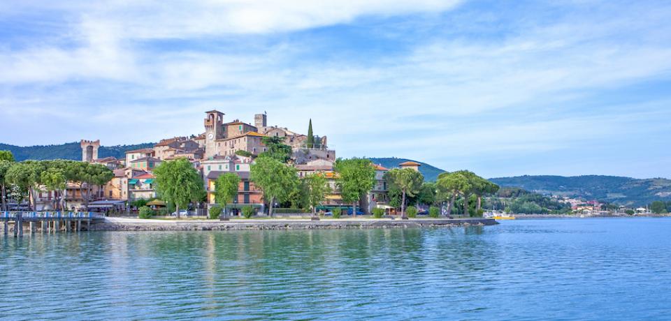 Veduta di Passignano sul Trasimeno