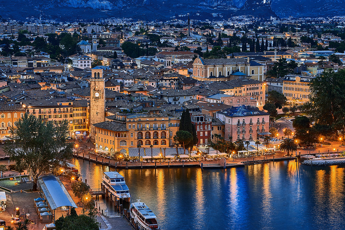 Veduta di Riva del Garda