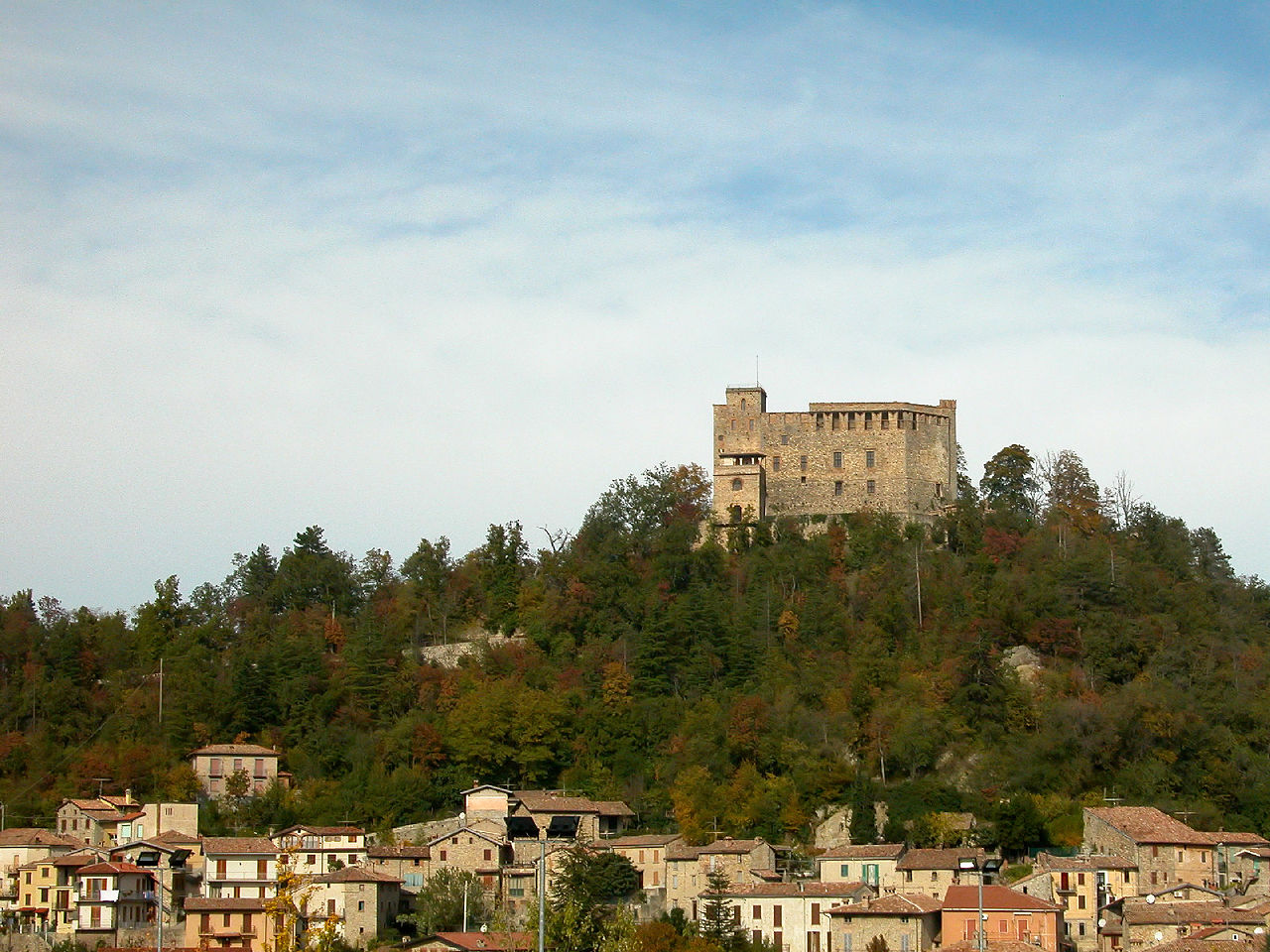 Il borgo di Zavattarello e il suo castello