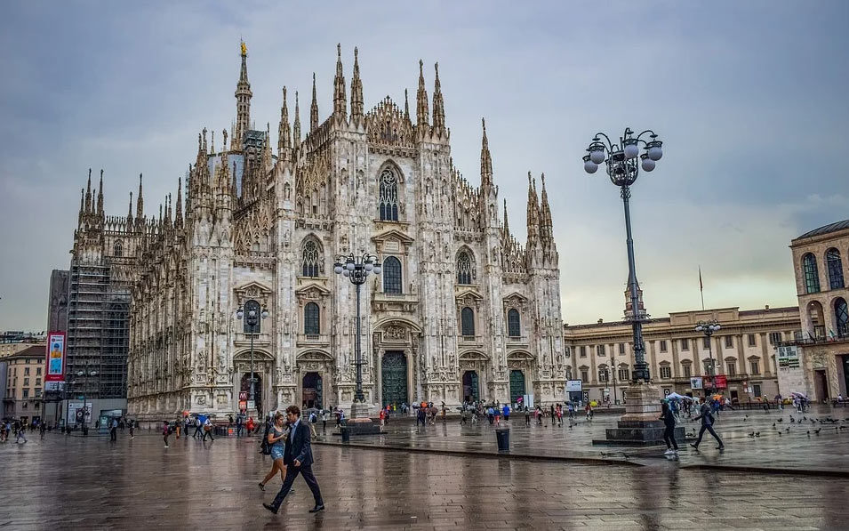 Milano, piazza del Duomo
