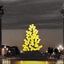 Un gigantesco mosaico dorato: ecco come sarà l'albero di Natale di Piazza San Marco