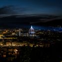 Le splendide fotografie di Firenze illuminata nella notte di San Giovanni