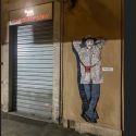 Roma, la street artist Laika dedica un manifesto a Gigi Proietti