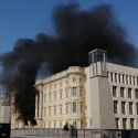 Berlino, incendio all'Humboldt Forum, nel cantiere di ricostruzione del Castello di Berlino. C'è un ferito