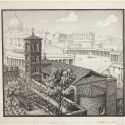 Otto opere “romane” di Maurits Cornelis Escher (esposte alla mostra di Trieste)