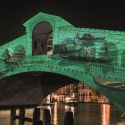 Videoproiezioni sul Ponte di Rialto raccontano i 1600 anni della fondazione di Venezia