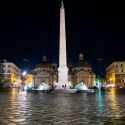 Roma, l'obelisco e le fontane di Piazza del Popolo risplendono di nuova luce, innovativa e sostenibile