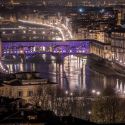 Firenze, luminarie natalizie nel segno di Dante e alberi d'artista