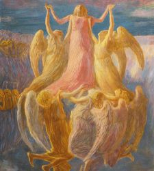 A Ferrara la mostra-omaggio a Gaetano Previati, pittore tra Simbolismo e Futurismo