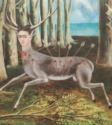 In Frida Kahlo's self-portraits all her troubled inner chaos.