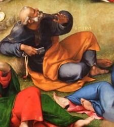 Lorenzo Lotto's restlessness between Leopardi and Anna Banti: the Transfiguration of Recanati