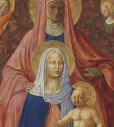 Masaccio and Masolino's St. Anna Metterza: two eras that meet in one table