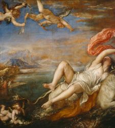 Riunito alla National Gallery di Londra l'intero ciclo delle opere più sensuali di Tiziano. Per la prima volta dal 1704