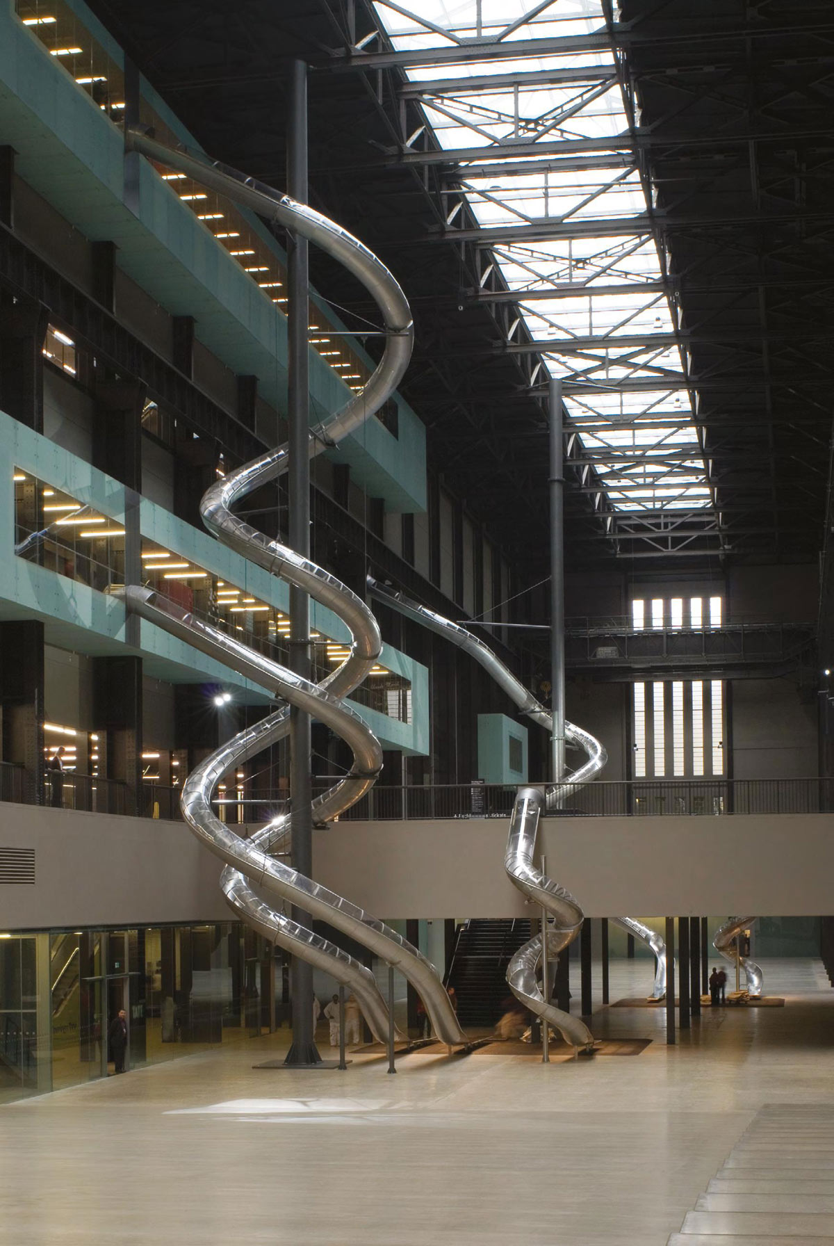 Carsten Höller, Test Site (2006). Installation view, Londra, Tate Modern
 Carsten Höller, Test Site (2006). Installation view, Londra, Tate Modern