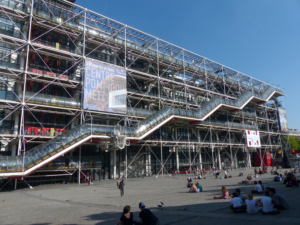 Parigi, il Centre Pompidou
