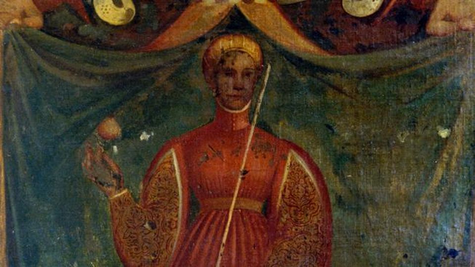 Il ritratto di Matilde di Canossa nel Castello di Bianello
