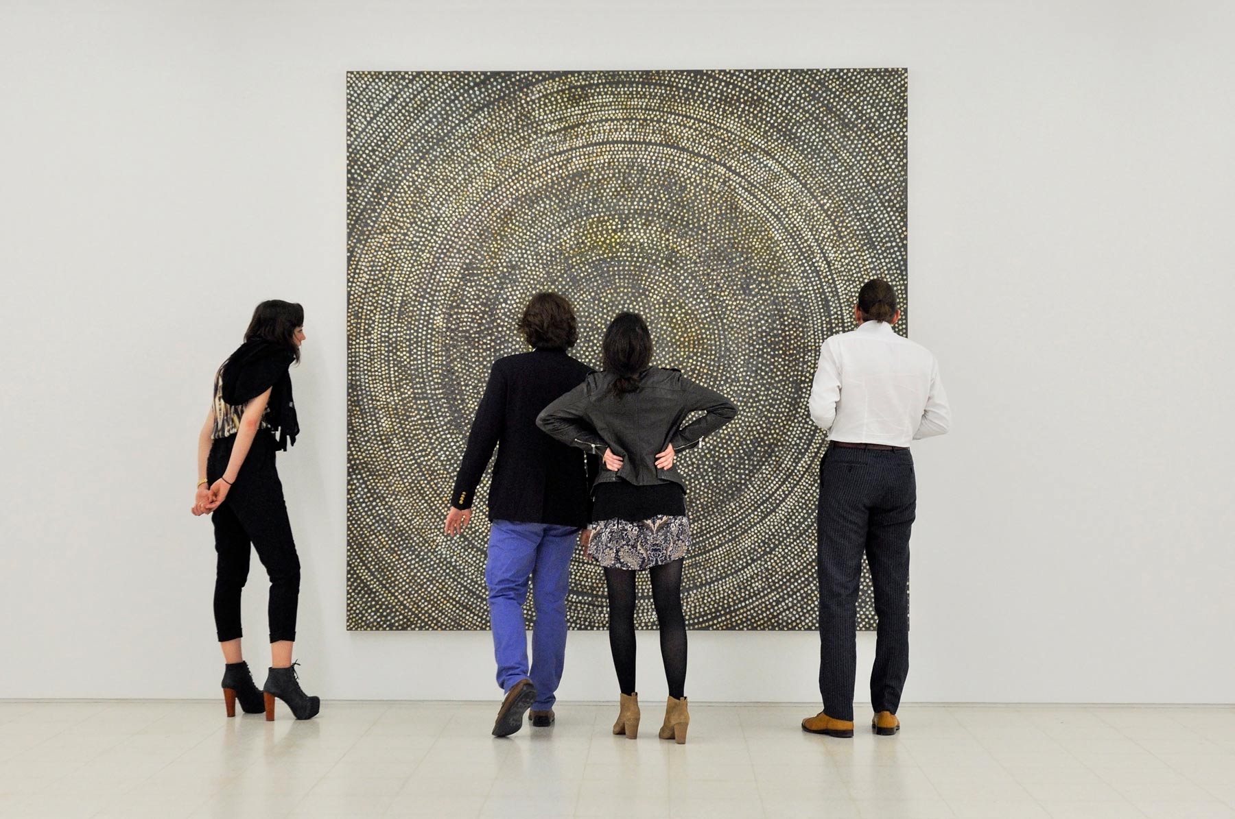 Collezione Maramotti Veduta interna, opera di Ross Bleckner Ph. C. Luis Aniceto/Cesura
