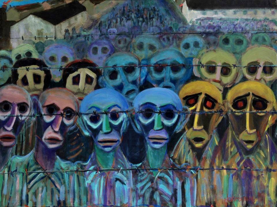 Tema Sulla Shoah Con Riflessioni Edith Birkin: l'arte di una sopravvissuta all'Olocausto
