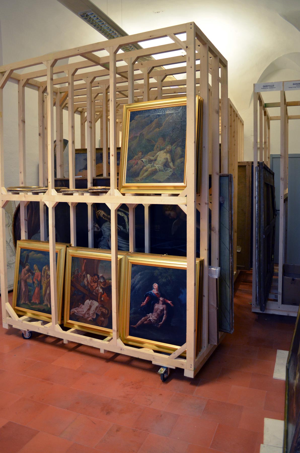 I depositi di Palazzo Ducale. © MiBACT, Palazzo Ducale di Mantova
 I depositi di Palazzo Ducale. © MiBACT, Palazzo Ducale di Mantova