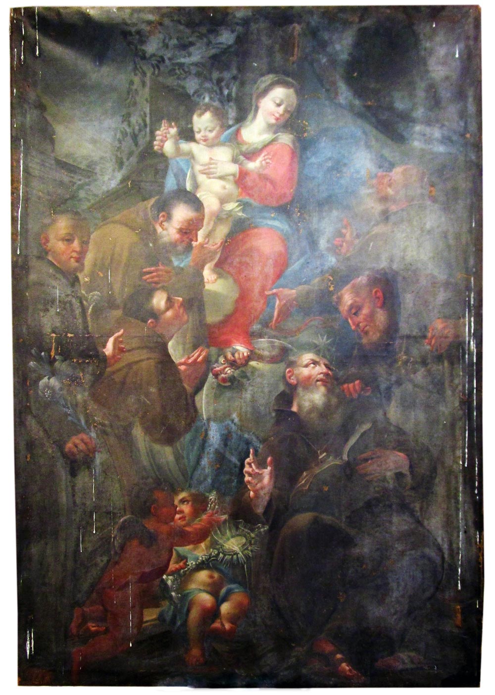 Siro Baroni, Madonna con Bambino e santi (1764; olio su tela). © MiBACT, Palazzo Ducale di Mantova
 Siro Baroni, Madonna con Bambino e santi (1764; olio su tela). © MiBACT, Palazzo Ducale di Mantova