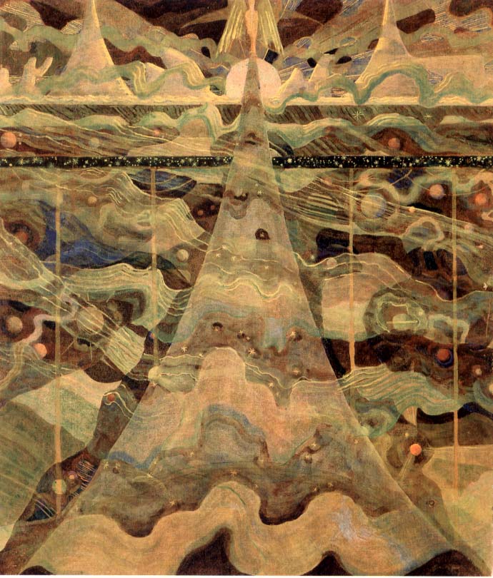 Mikalojus Konstantinas Čiurlionis, Sonata VI. Allegro (1908; tempera su carta; Kaunas, Museo Nazionale Čiurlionis)
 Mikalojus Konstantinas Čiurlionis, Sonata VI. Allegro (1908; tempera su carta; Kaunas, Museo Nazionale Čiurlionis)