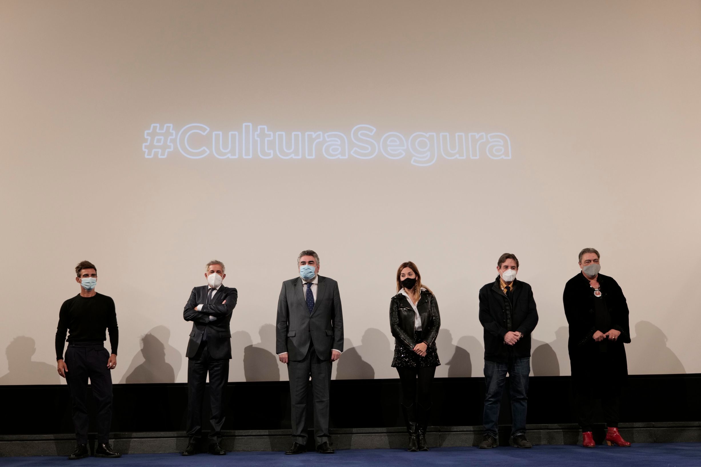 La presentazione della campagna La cultura es segura
 La presentazione della campagna La cultura es segura