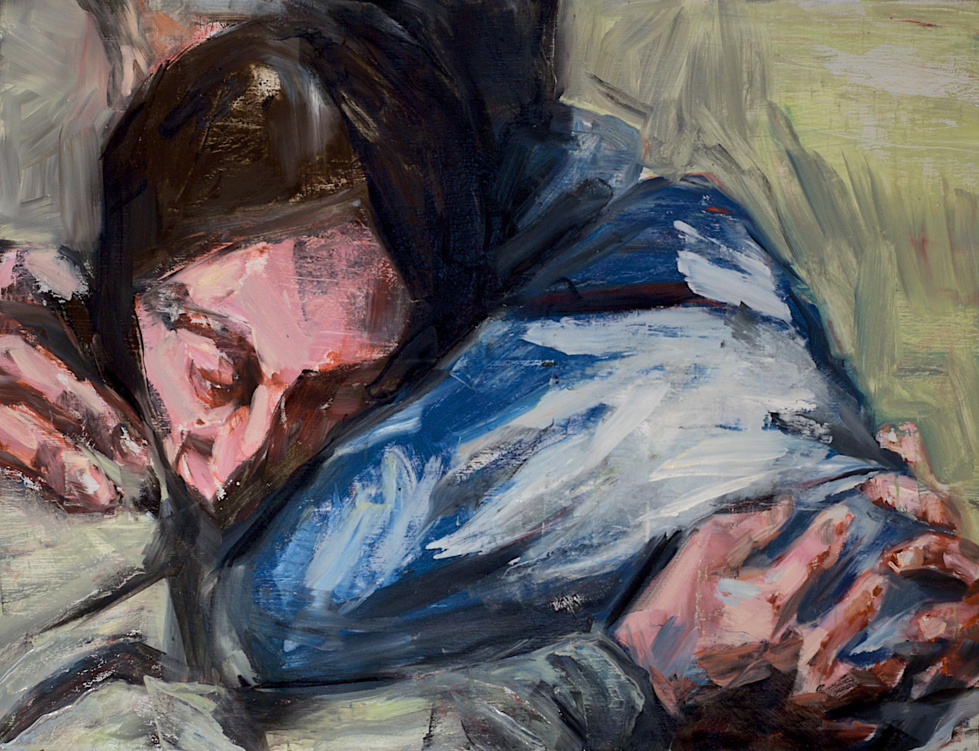 Paolo Maggis, Keep me with you (2020; 170 x 130 cm)
