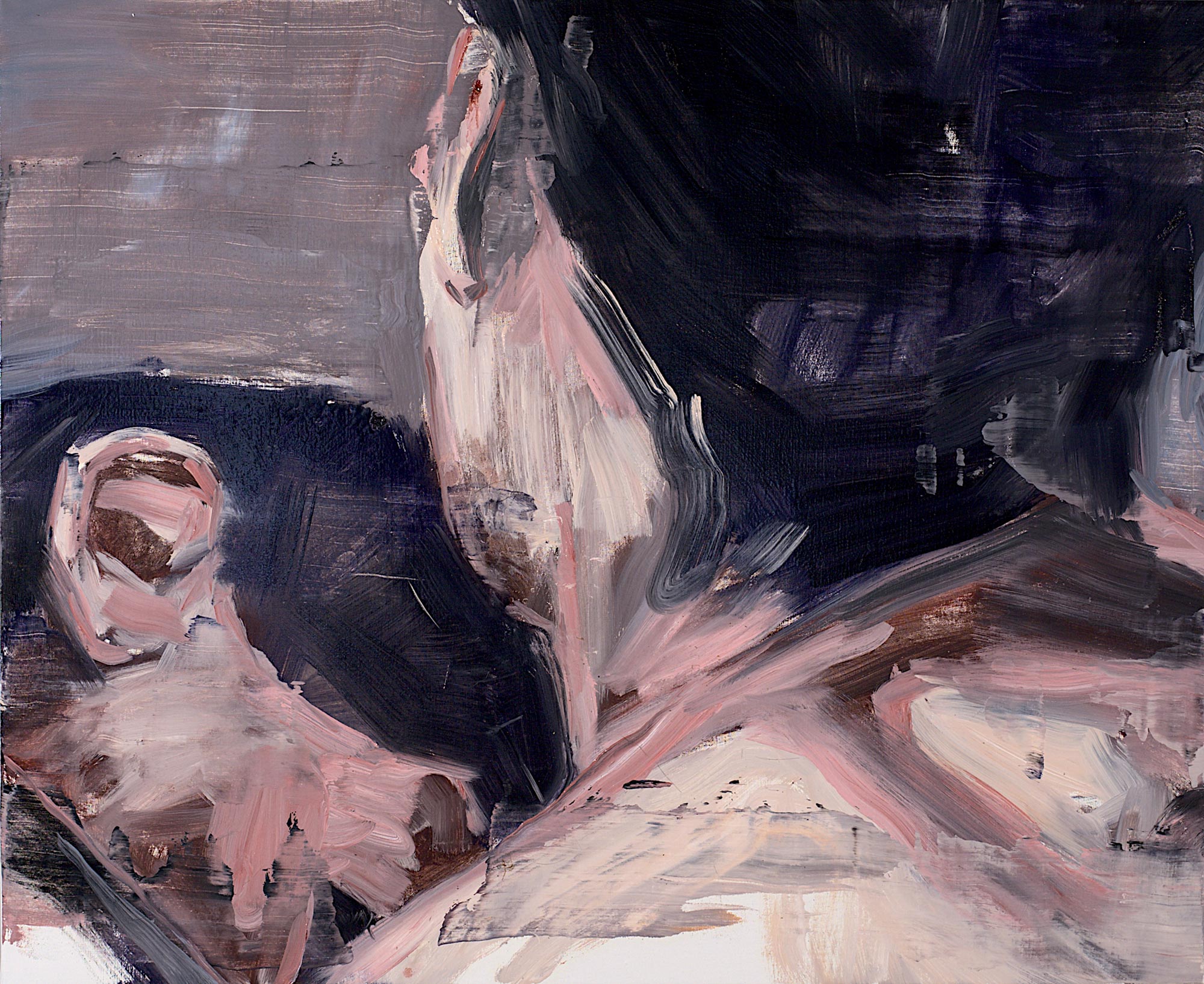 Paolo Maggis, The secret (2020; 110 x 80 cm)
