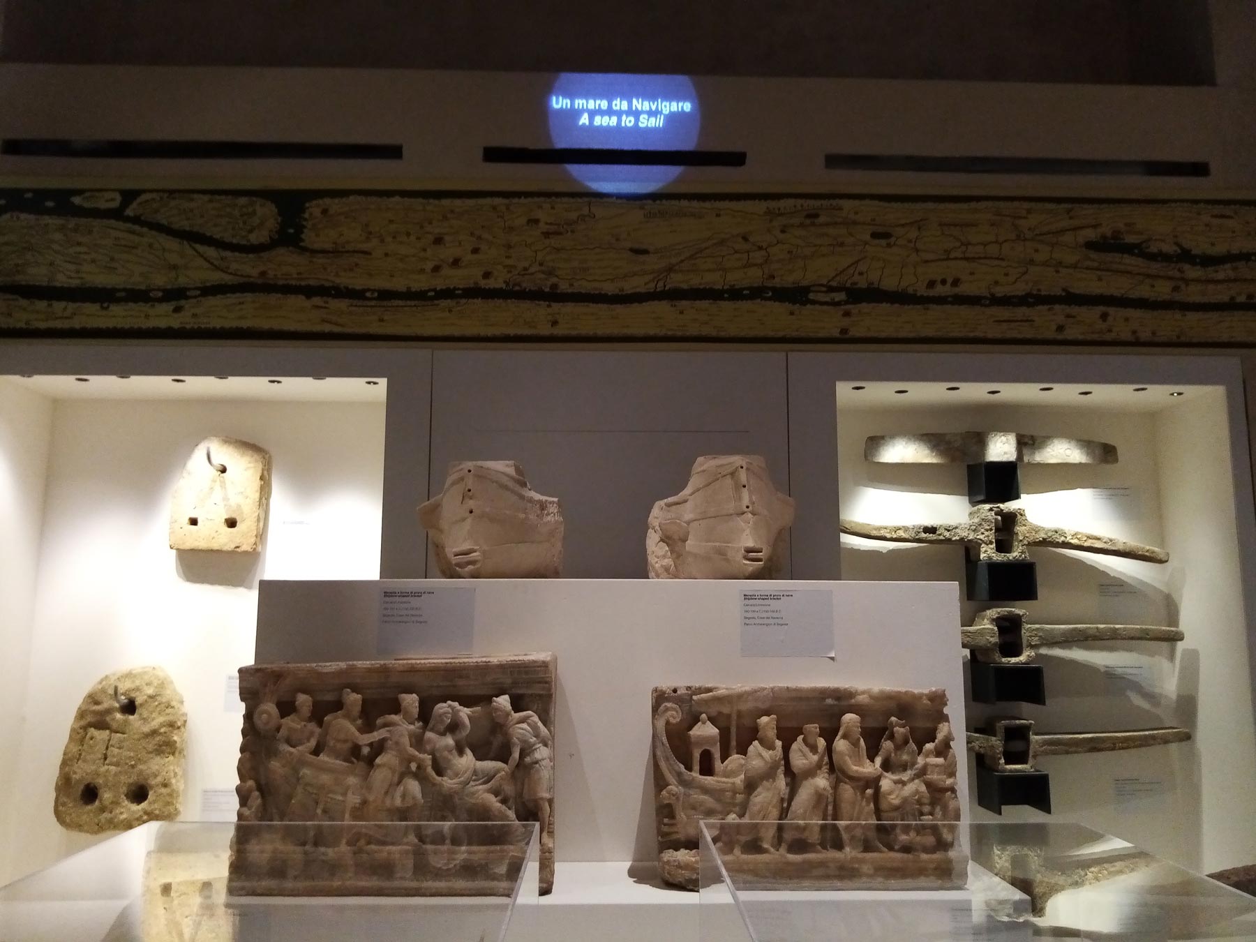 La sezione &ldquo;Un mare da navigare&rdquo;
