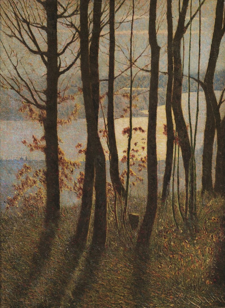 Vittore Grubicy de Dragon, Mattino (Mattino gioioso) (1897; olio su tela, 75 x 56 cm; Milano, GAM, inv. 1718)
