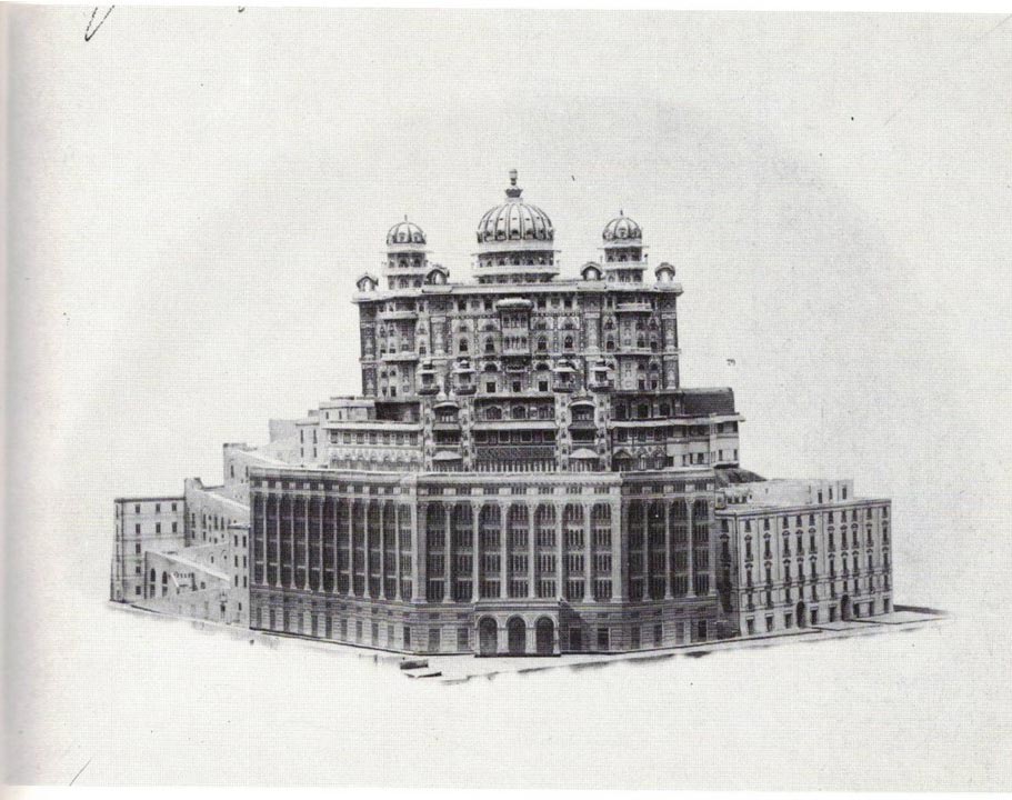 Il grande albergo neo-indiano
