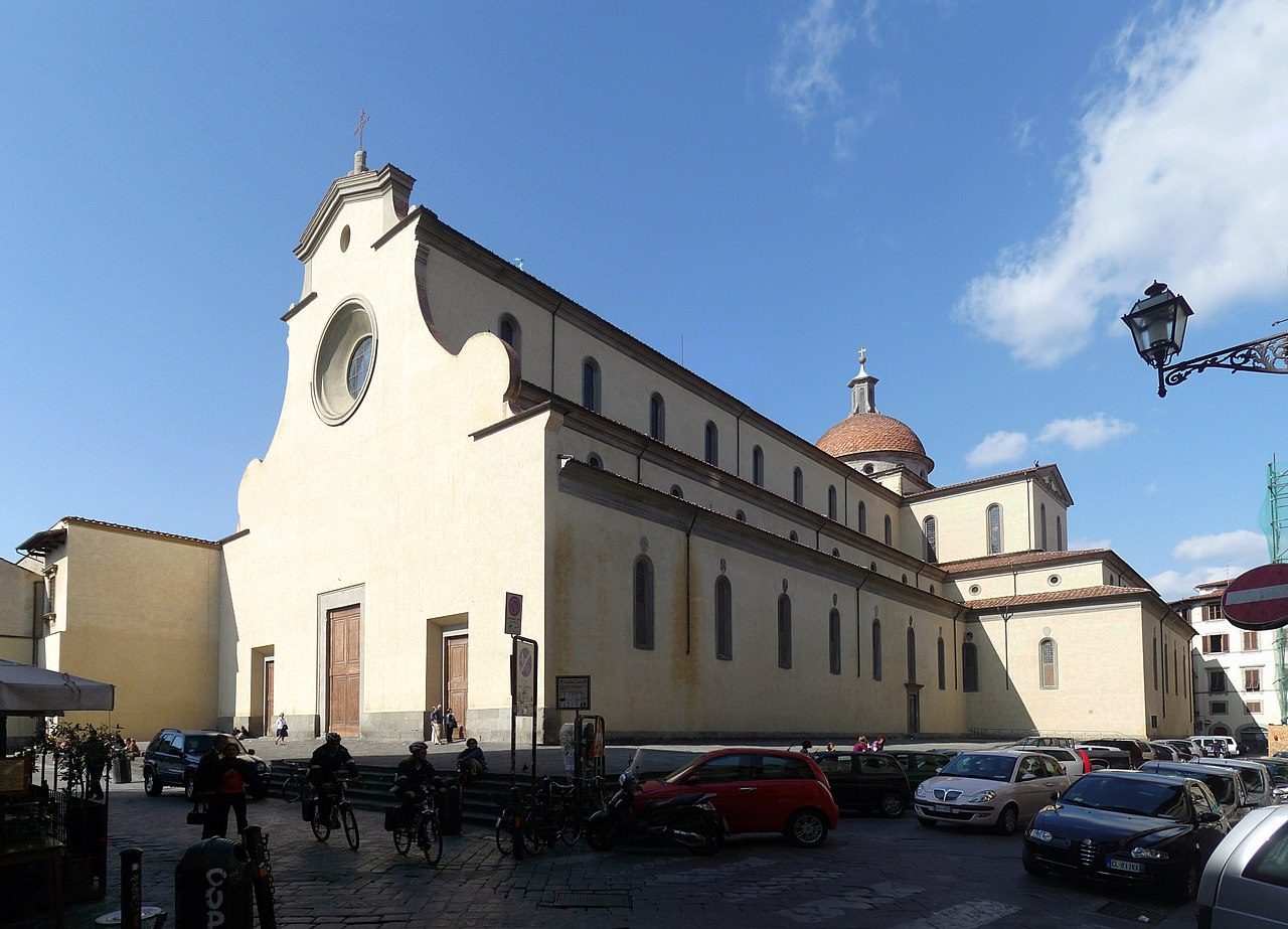 La basilica di Santo Spirito a Firenze. Foto Lucarelli
