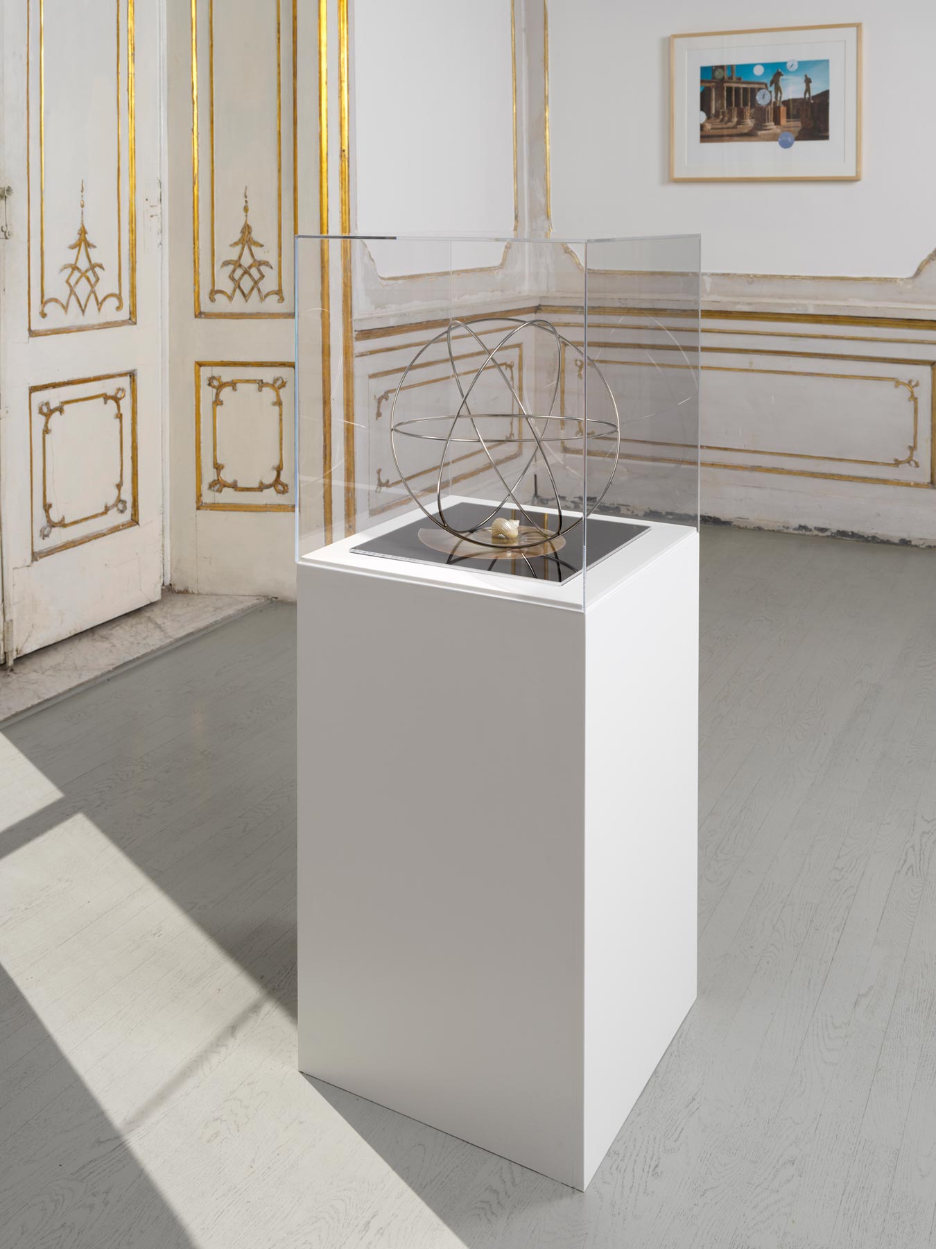 Giulio Paolini, Fuori quadro, veduta parziale della mostra, marzo 2021, Alfonso Artiaco, Napoli. Foto: Grafiluce
