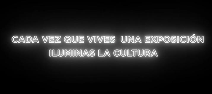 Un fotogramma del video di lancio della campagna La cultura es segura
 Un fotogramma del video di lancio della campagna La cultura es segura