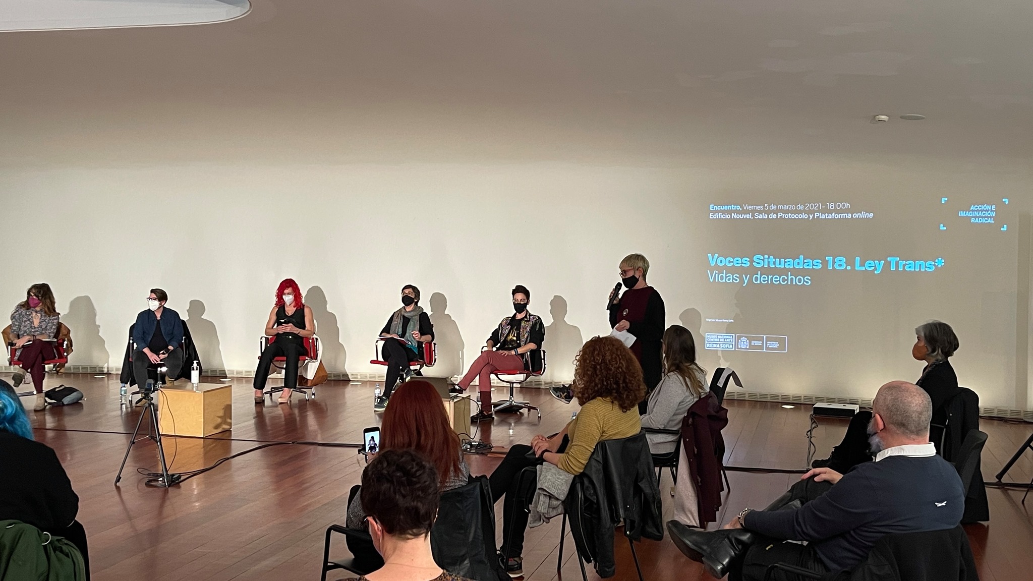 Un incontro al Museo Reina Sofía di Madrid lo scorso 5 marzo
 Un incontro al Museo Reina Sofía di Madrid lo scorso 5 marzo