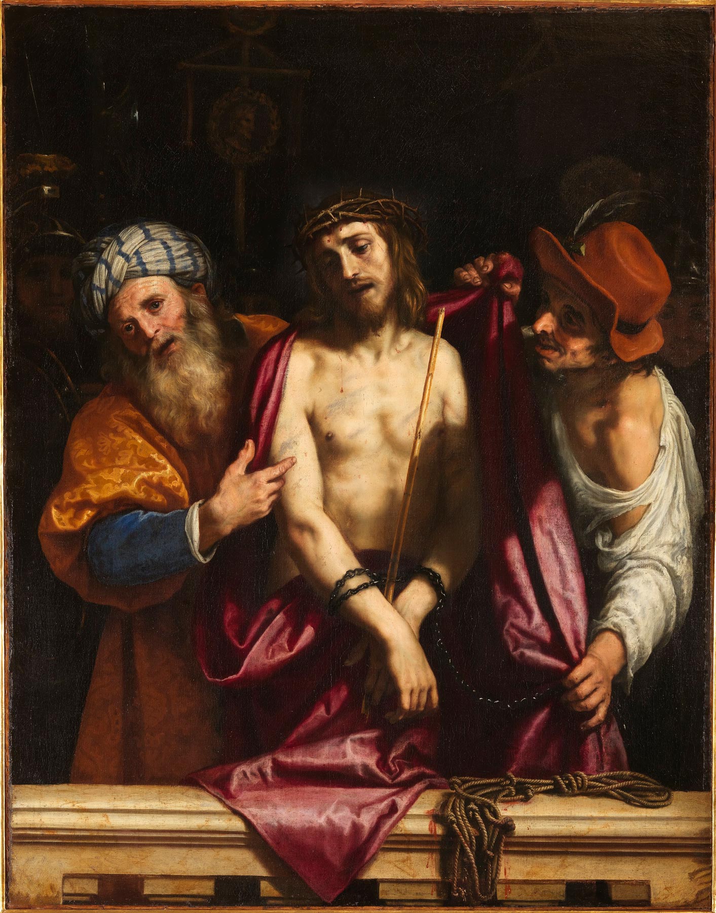 Ludovico Cardi detto il Cigoli, Ecce Homo (1607; olio su tela, 175 x 135 cm; Firenze, Palazzo Pitti, inv. 1912 n. 90)
