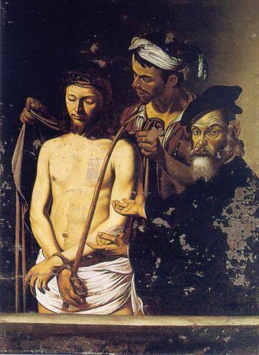 Alonso Rodríguez, Ecce Homo (olio su tela, 210 x 108 cm; Messina, Museo Regionale)
