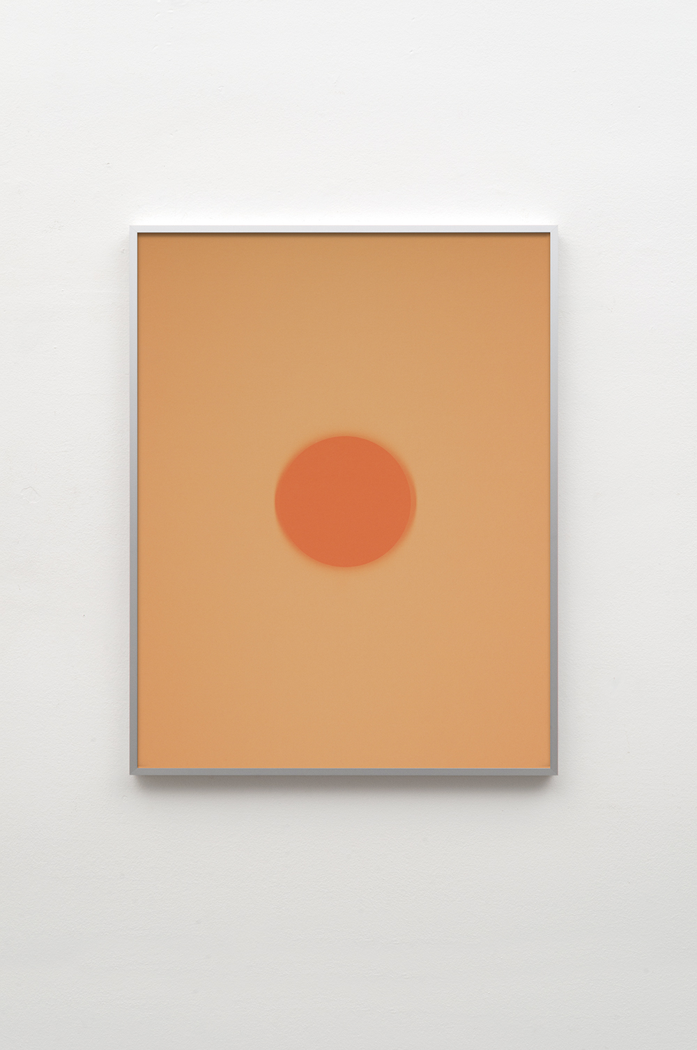 Luca Lupi, Esposizione LII (febbraio 2021, luce su carta, esposizione di 18 ore, 50 x 65 cm, esemplare unico)
