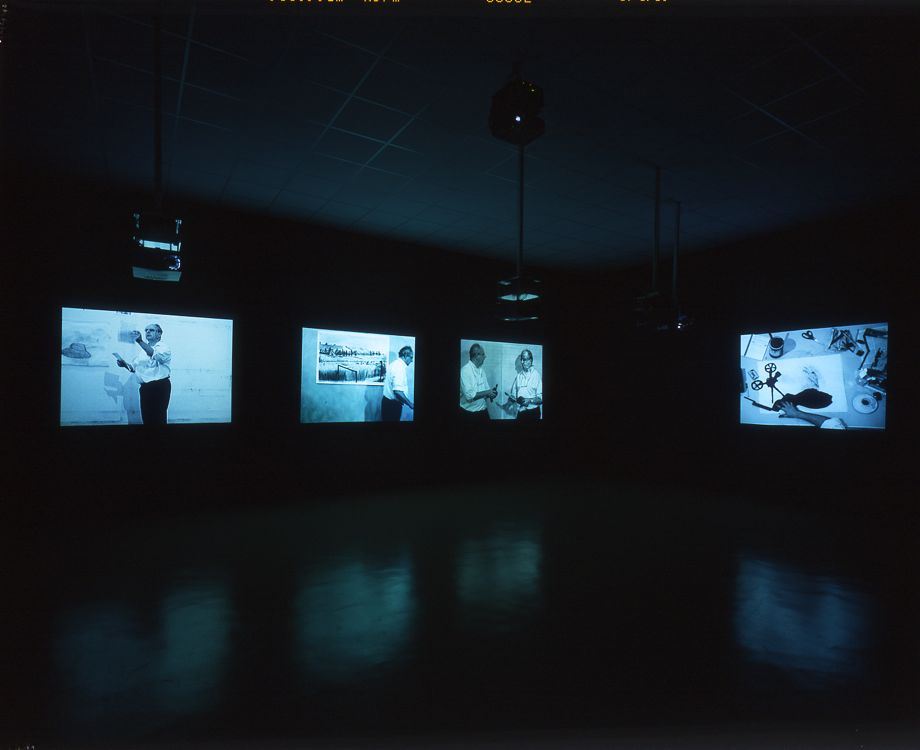 William Kentridge, 7 Fragments for Georges Méliès  (2003; 7 proiezioni video, bianco e nero, muto; Rivoli, Castello di Rivoli)
